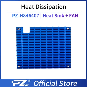 PuZhi Dissipação de Calor PZ-H846407 Pia Combinado com Ventilador para Kintex-7 ZYNQ 7035 7045 7100 SOM Ultrascale ZU2CG ZU3EG ZU4EV ZU5EV