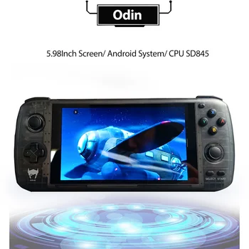 Tolex Ayn Odin 5.98 Polegadas Tela de Toque do Portátil da Consola de videojogos Android Windows Sistema Dual 6000mAh Bateria Leitor de PC Caixa