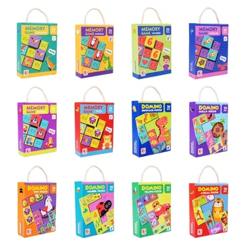 Y55B Jigsaw Puzzle Crianças Brinquedo Educativo Bebê Melhorar o Reconhecimento de Jogo de Correspondência